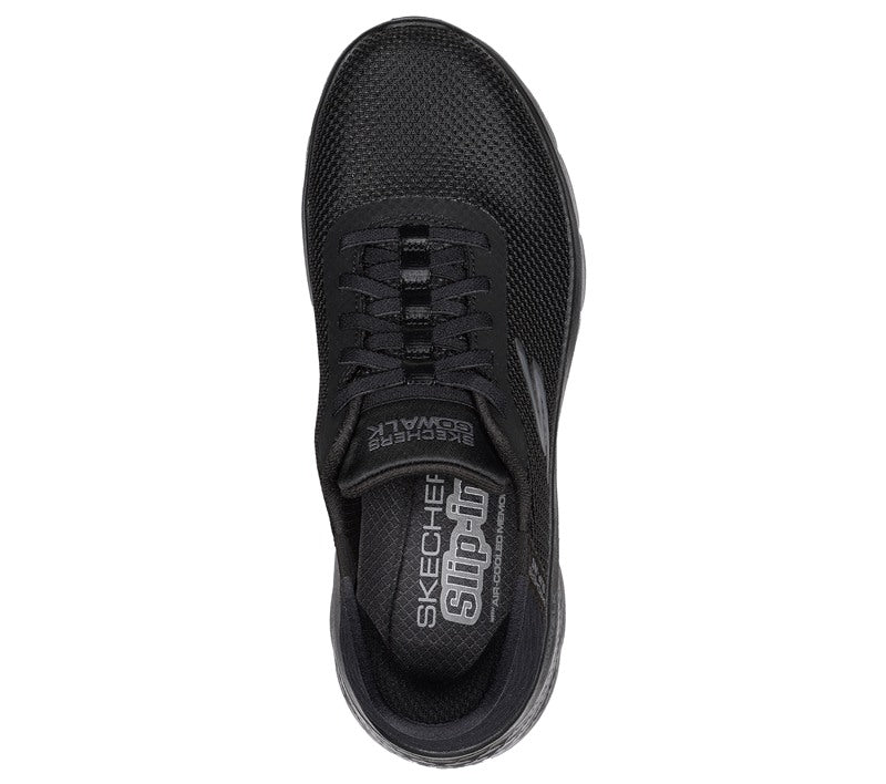 SKECHERS Sneakers Skechers donna go walk flex grand entry black pe25 124836 BBK GO WALK BLACK 