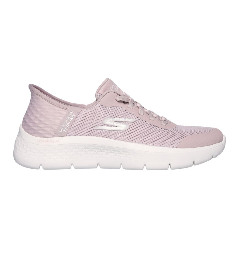 SKECHERS Sneakers Skechers donna go walk flex grand entry mauve pe25 124836 MVE GO WALK MAUVE 