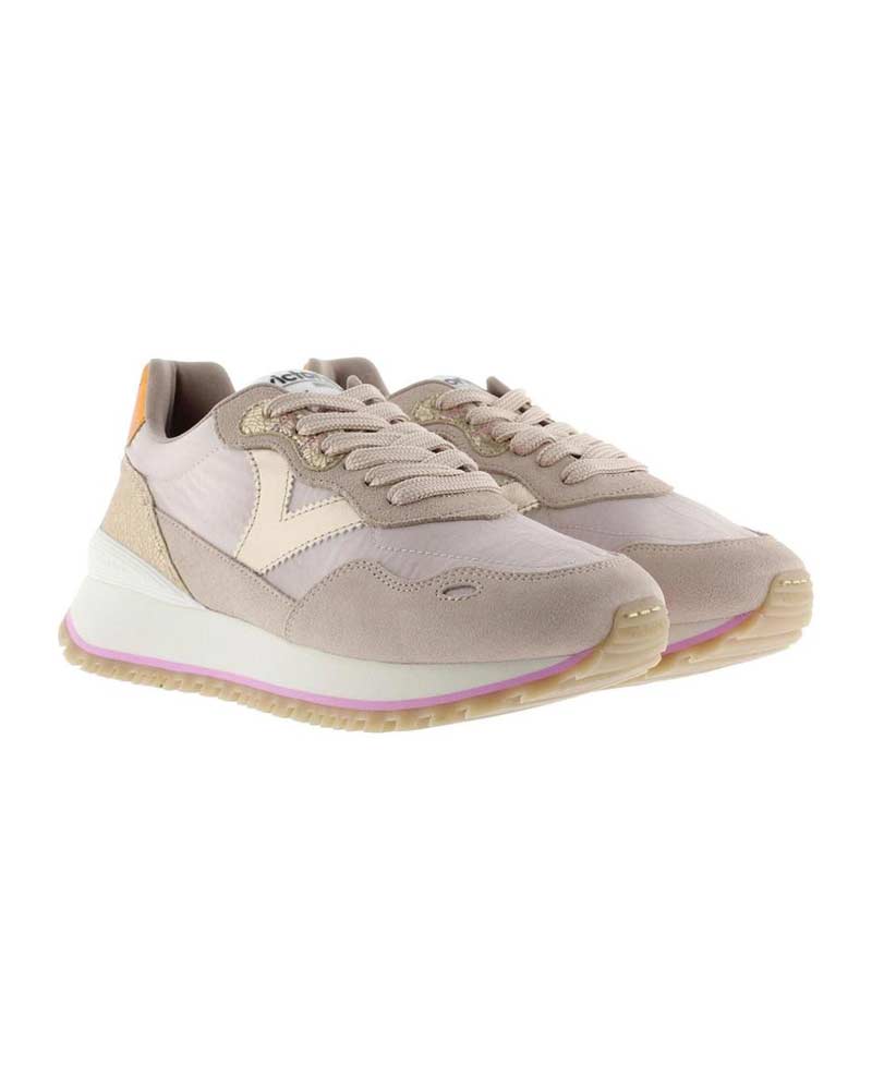 VICTORIA Sneakers Victoria donna 1157109 nude<BR/> 1157109 VIENTO NYLON 