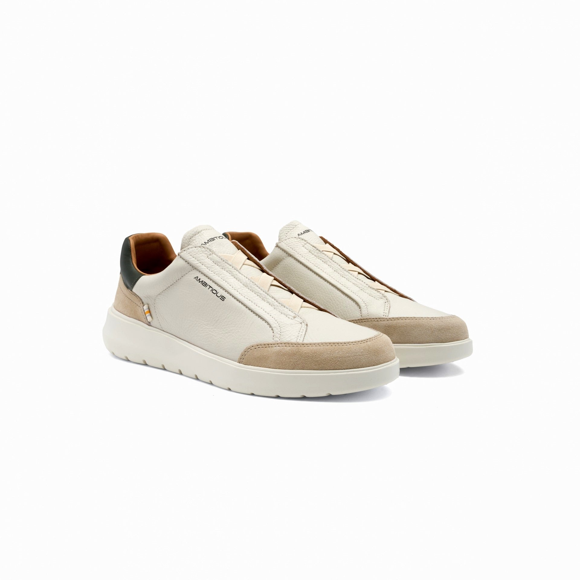 AMBITIOUS sneakers ambitious uomo hover slip on 13721a beige 13721A 7333AM HOVER 