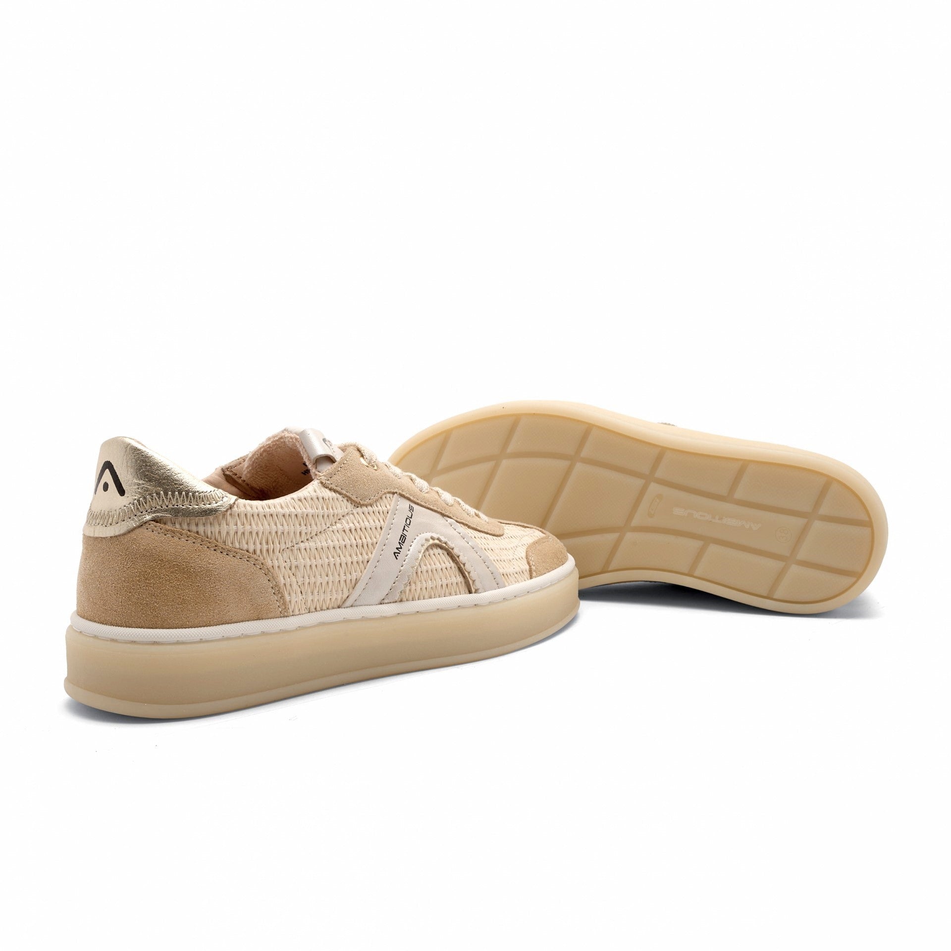 AMBITIOUS sneakers ambitious donna 14038 wt violet beige 14297W 11299AM WENDY 