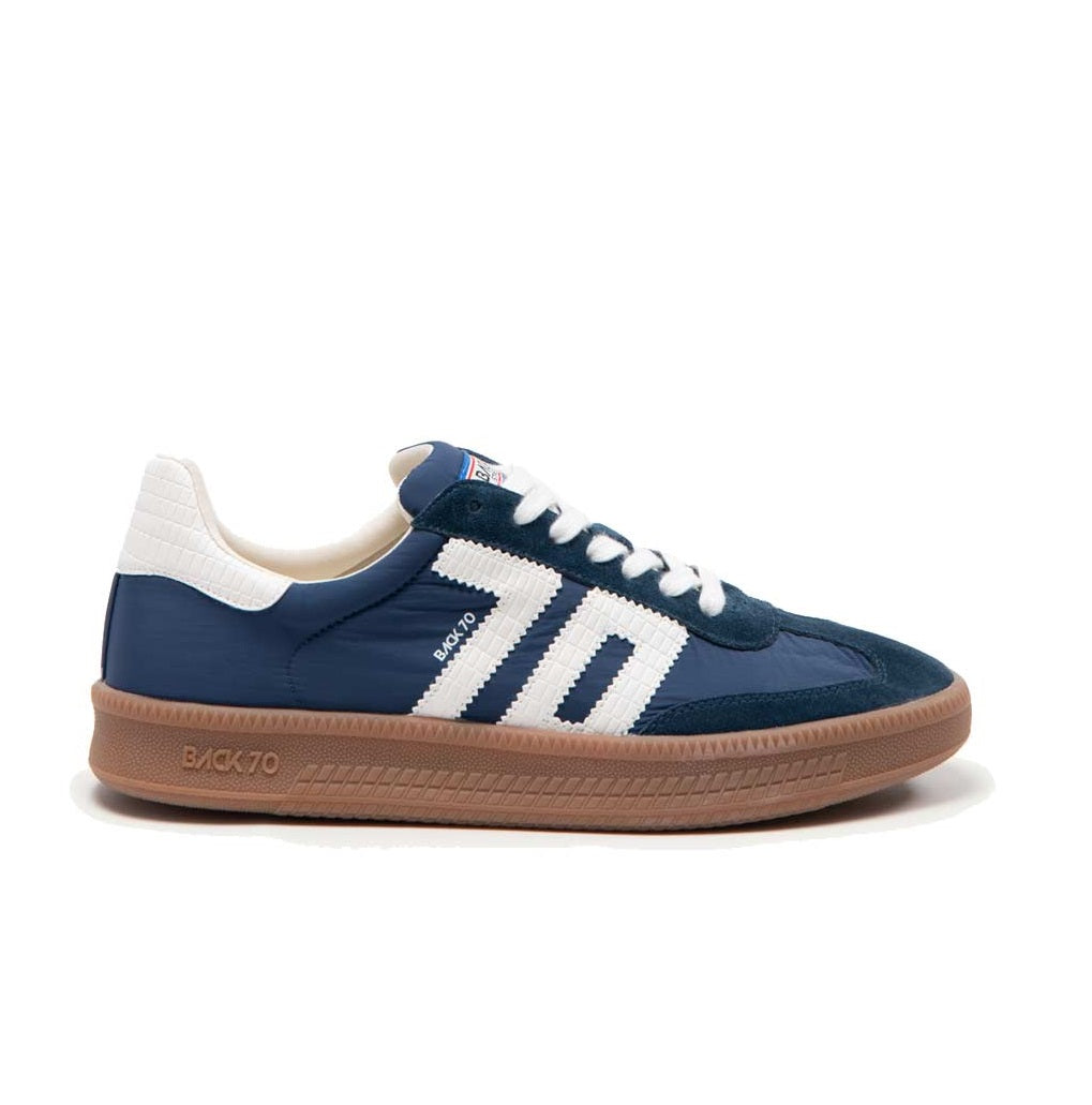 BACK70 Sneakers Back70 uomo Double navy<BR/> 108028 000009 DOUBLE 106 NYLON 