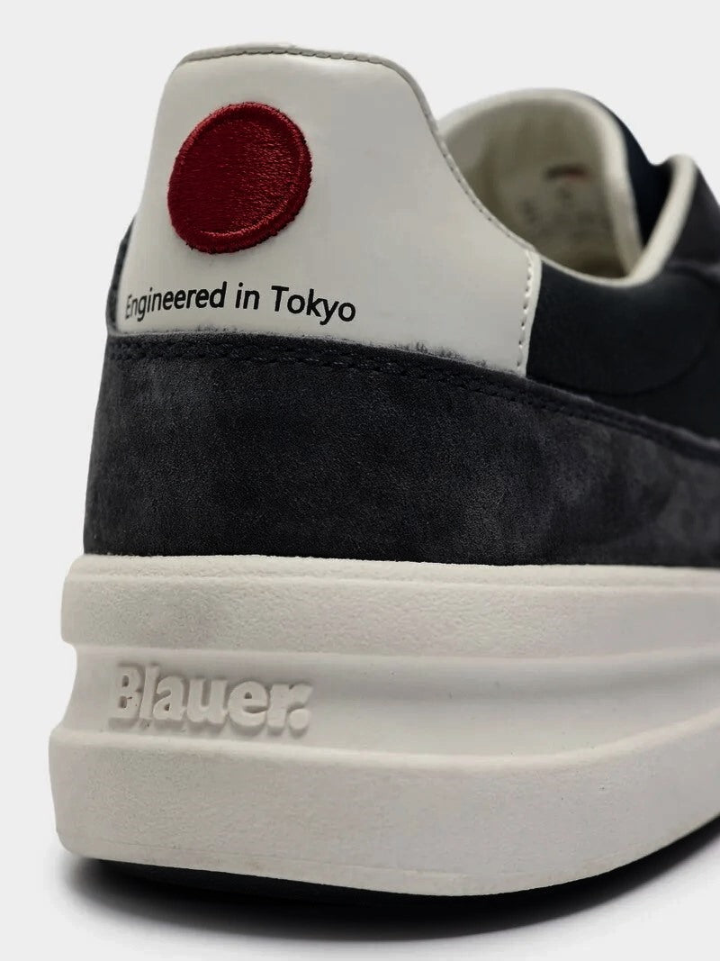 BLAUER Sneakers blauer uomo S6 KYOTO01 LES Navy S6KYOTO01/LES NVY 