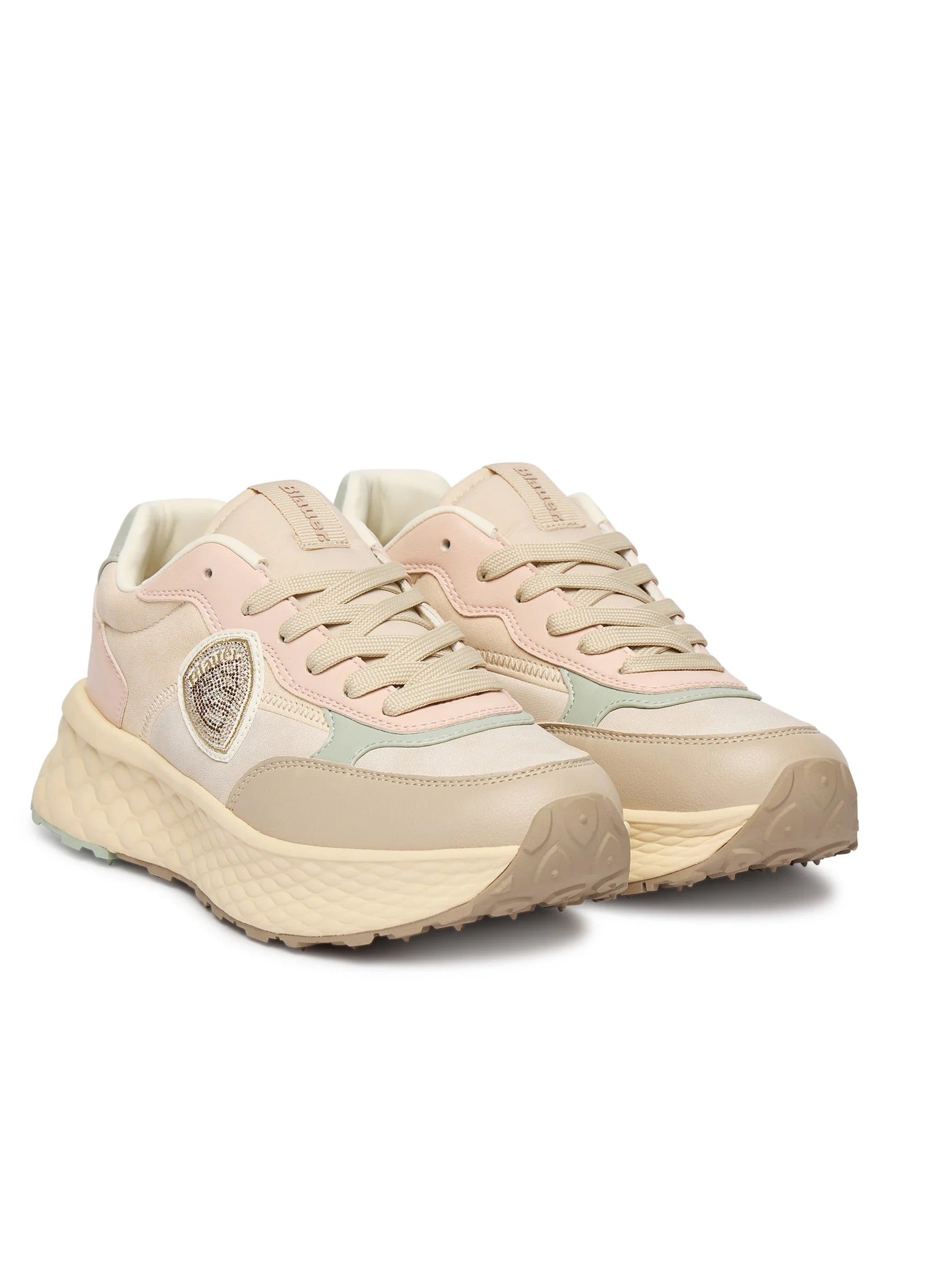 BLAUER Sneakers blauer donna s6 lynn 001 len cream S6LYNN01/LEN CRE/NUD 