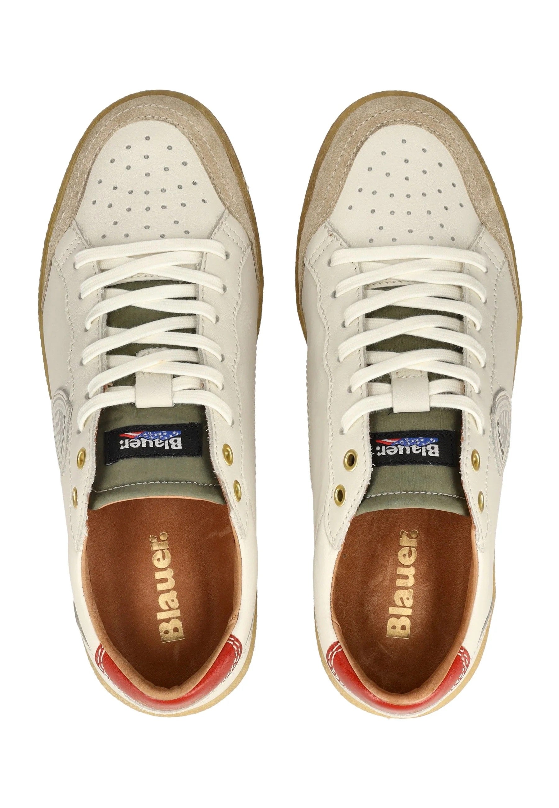 BLAUER Sneakers blauer uomo S6 murray 217 les military S6MURRAY217/LES MIL/ORA 