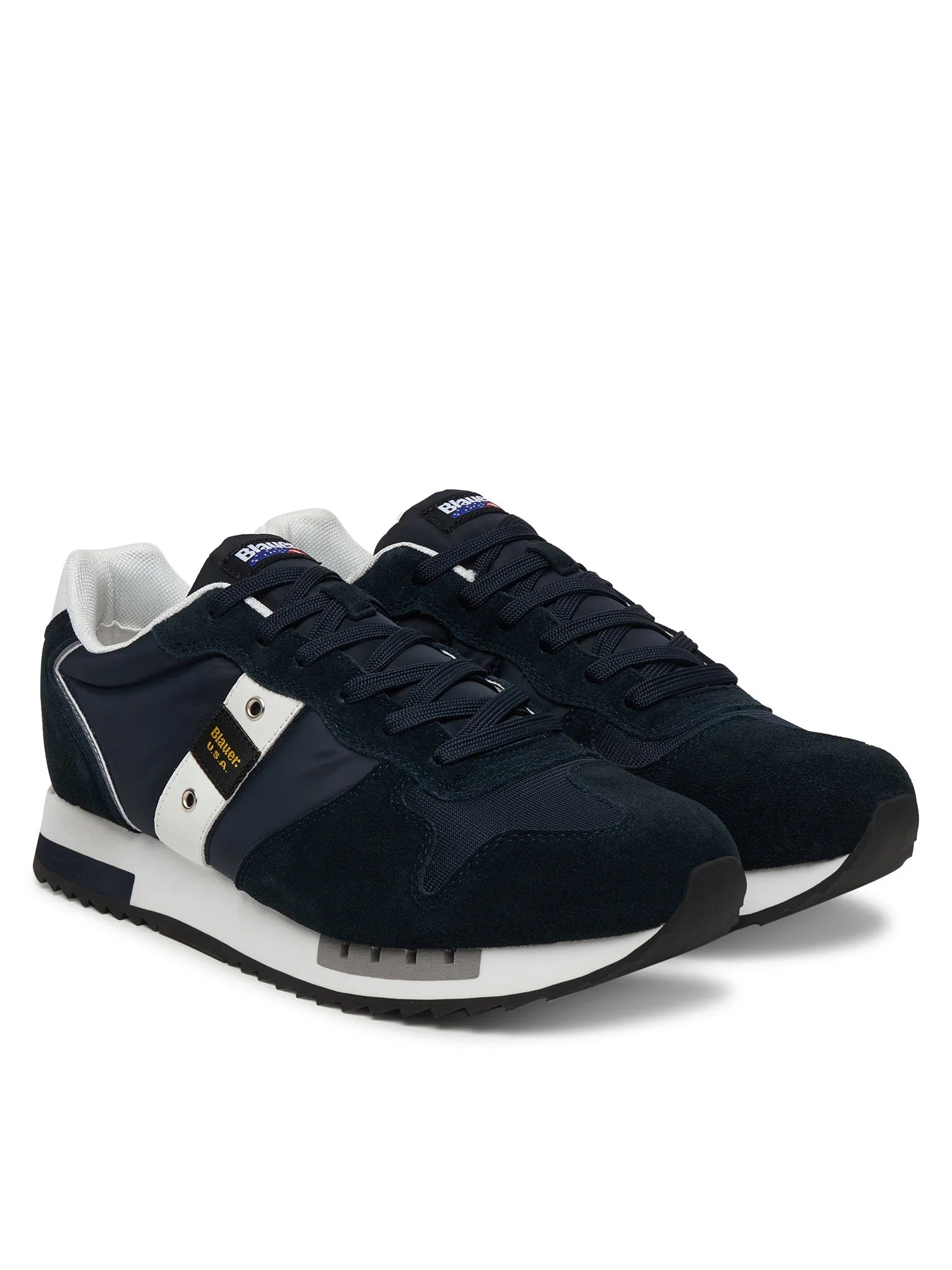 BLAUER Sneakers blauer uomo S6 queens 01 mes navy S6QUEENS01/MES NVY/WHI 