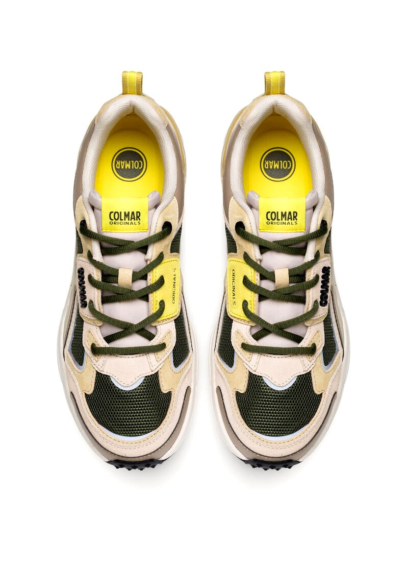 COLMAR Sneakers colmar UOMO garner field military GARNER FIELD 027 MILITARY GREEN 
