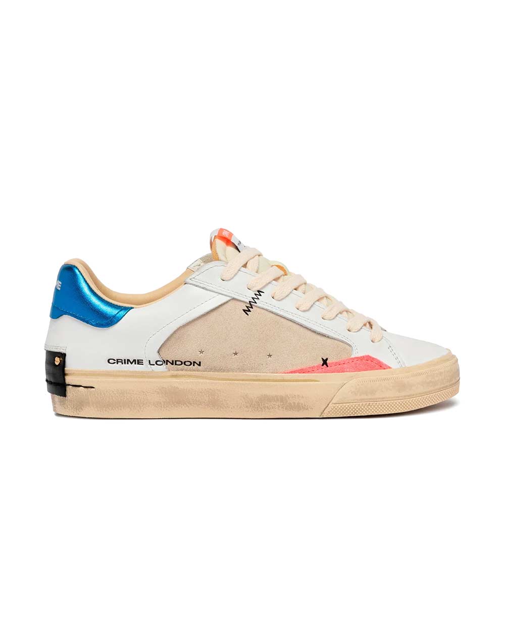 CRIME LONDON Sneakers Crime London donna Deconstructed  panna 29077PP8 10 DISTRESSED 
