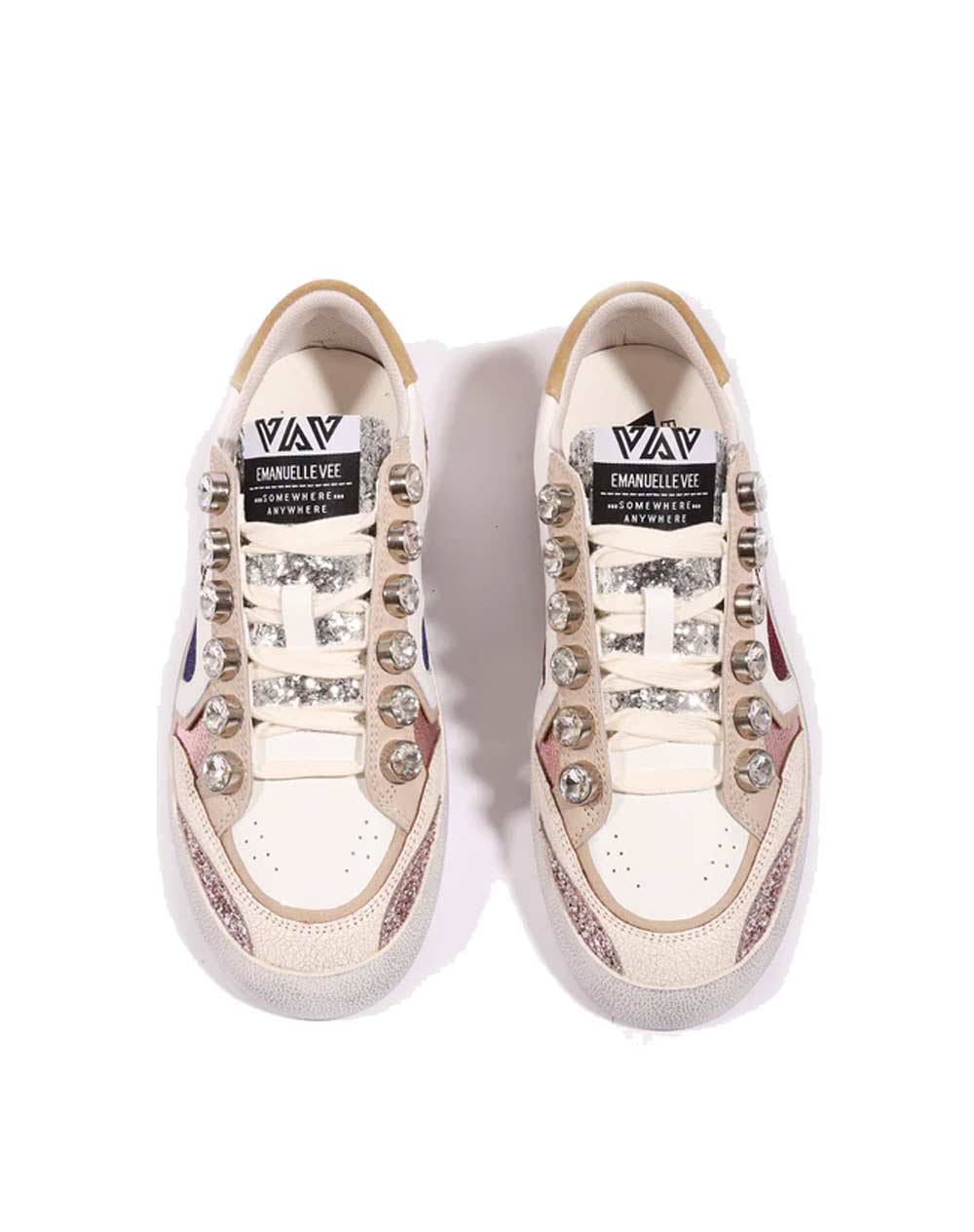 EMANUELLE VEE Sneakers Emanuelle Vee donna Soledad viola <BR/> 461P-900 20 P026K SOLEDAD VIOLET 