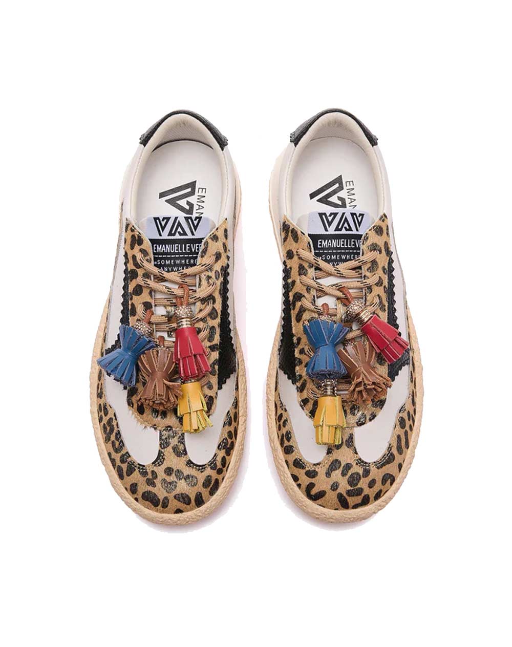 EMANUELLE VEE Sneakers Emanuelle Vee donna Hope multi leo 461P-903 100 P149CB HOPE MULTI LEO 