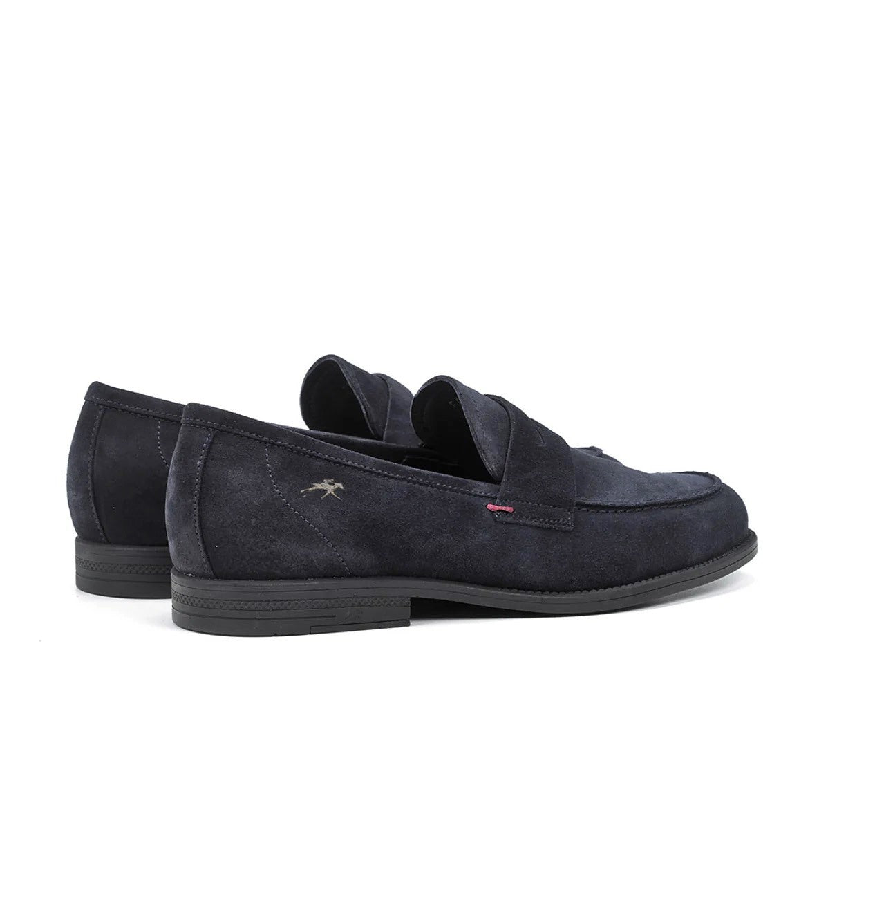 FLUCHOS mocassino fluchos henri f0824 blu marino F0824 AFELPADO MARINO 