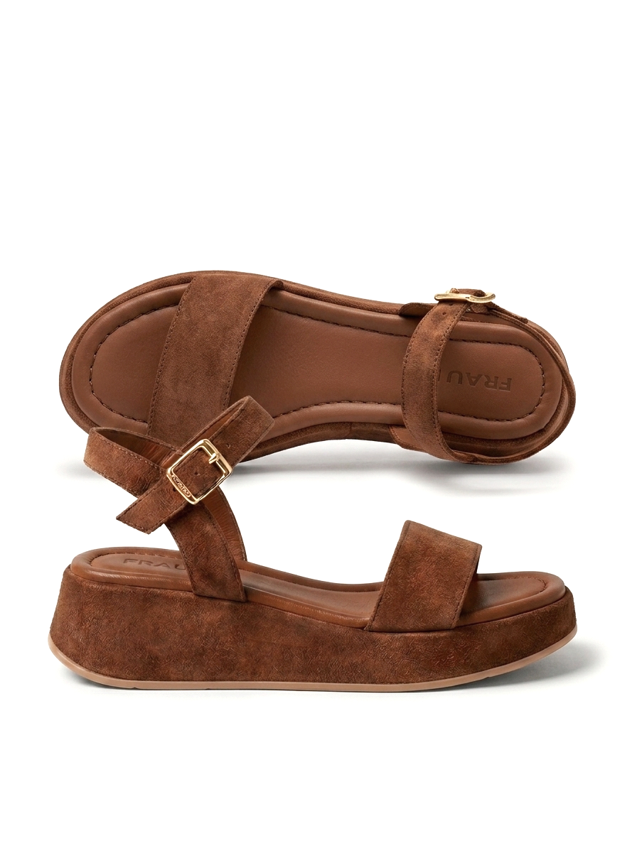FRAU Sandali frau donna 04b1 velour bruciato 04B1 VELOUR BRUCIATO 