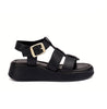 Sandali frau donna 04m5 nappa neri