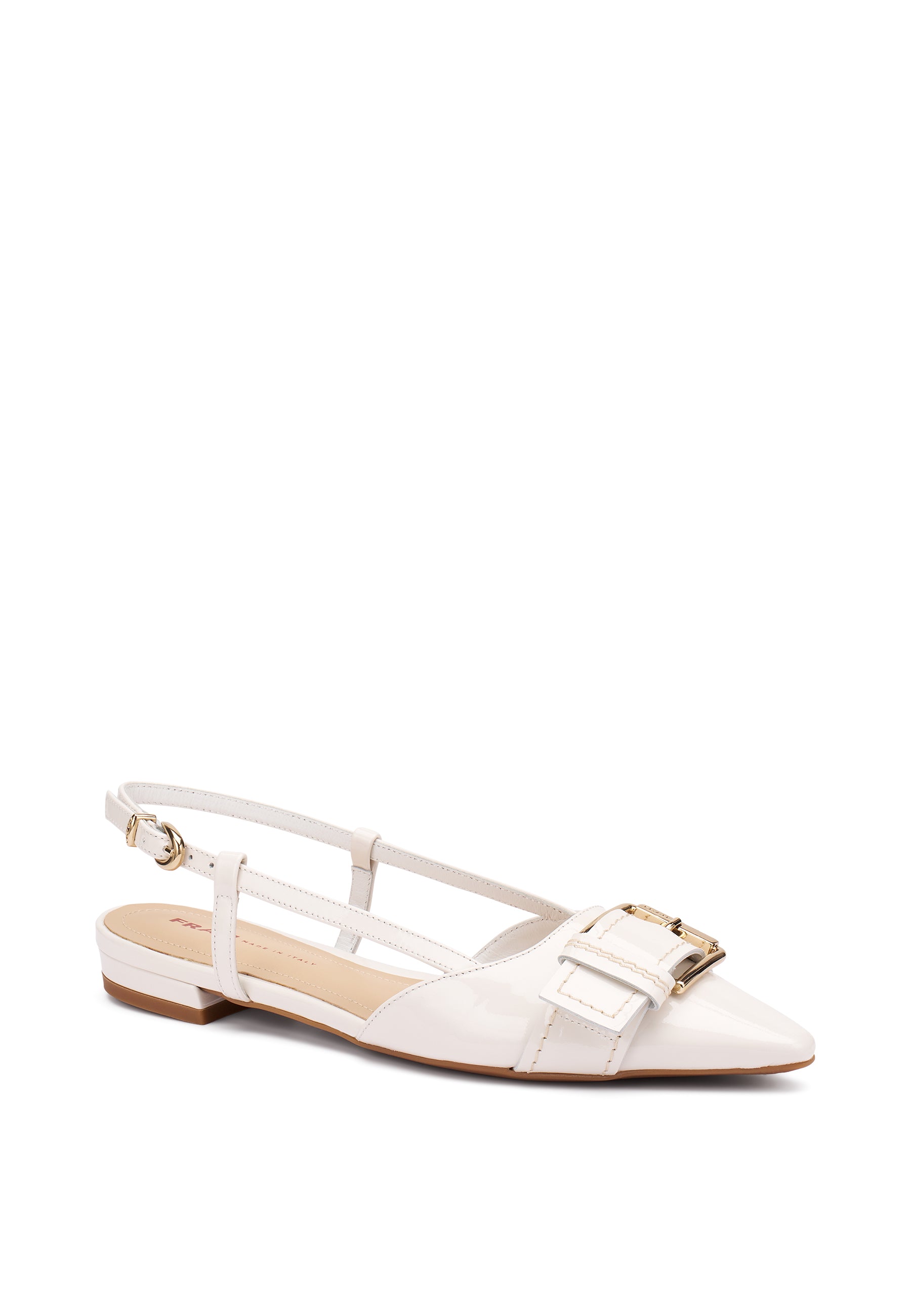 FRAU Slingback frau donna 63k0 vernice dove white 63K0 VERNICE DOVE 