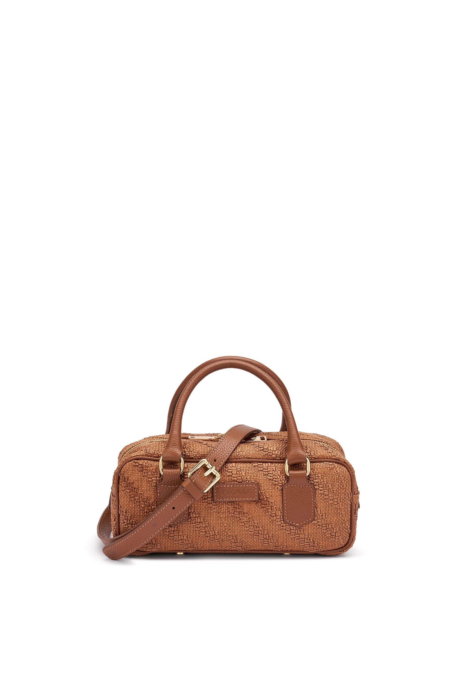 FRAU Borsa frau donna 94f5 ear caramello rafia B354 EAR CARAMELLO 