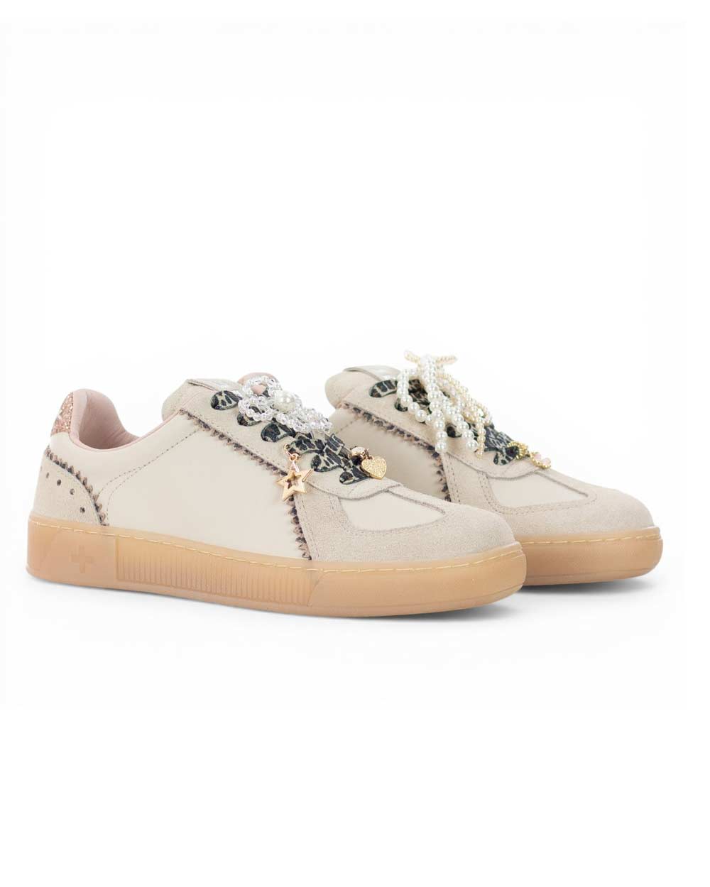 GIO+ Sneakers Gio+ donna Blue 1000 beige BLUE1000BLUE1000 COMBI LEOPARD 