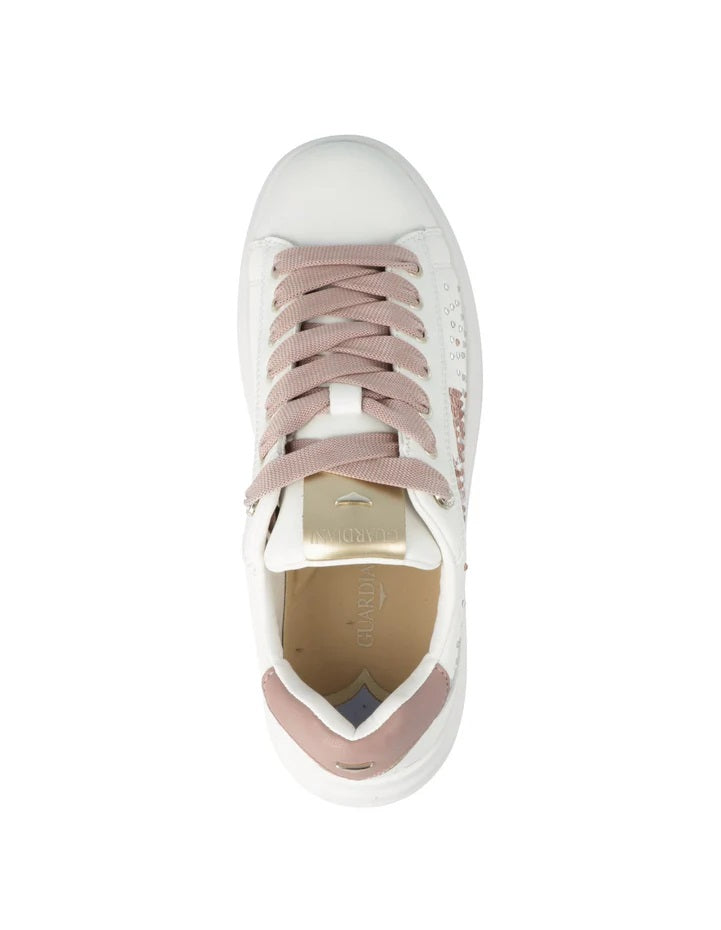 GUARDIANI Sneakers guardiani donna aeris 080 strass rose GL61514A 080 AERIS STRASS 