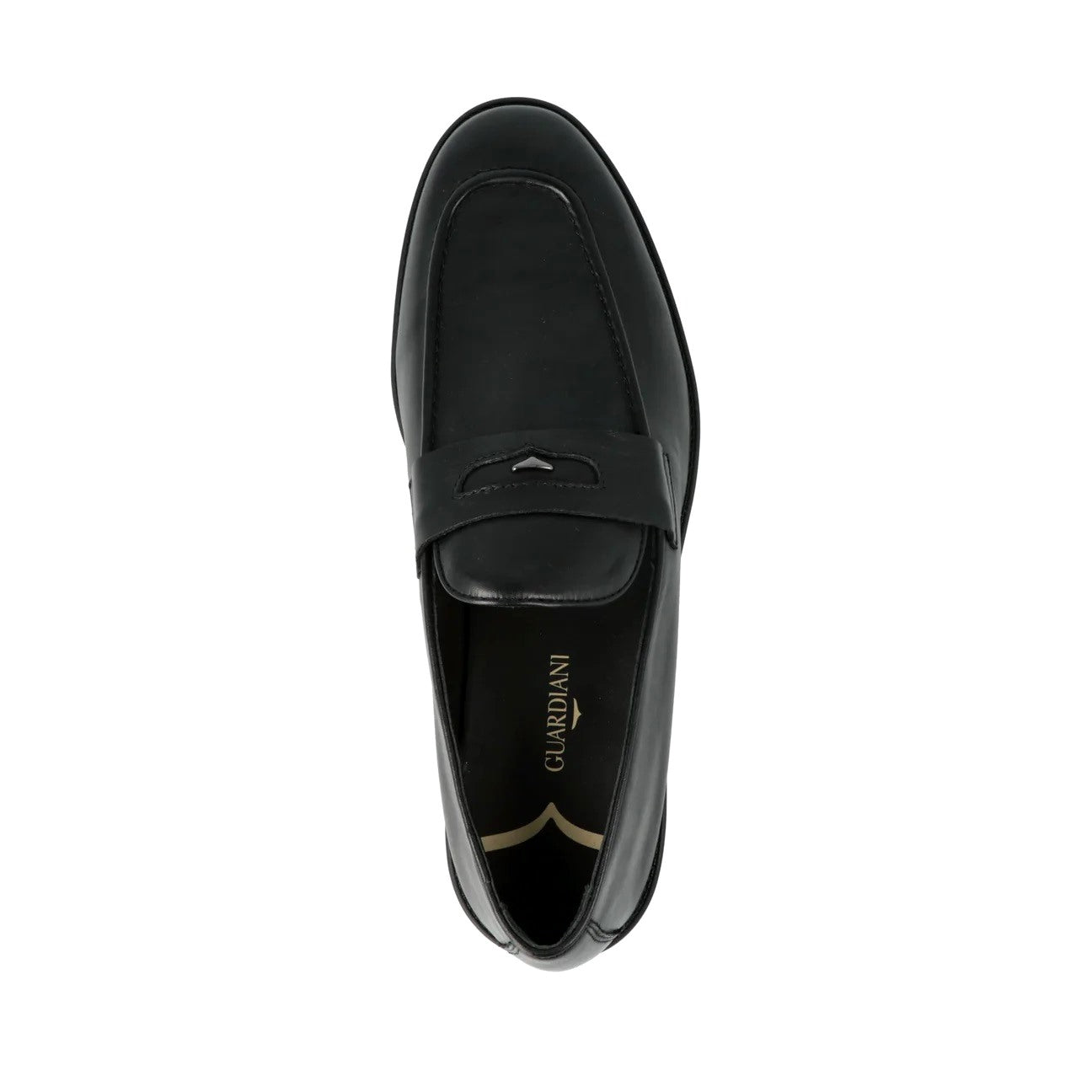 GUARDIANI Mocassini guardiani uomo elio moc neri GM61022A 062 ELIO MOC 