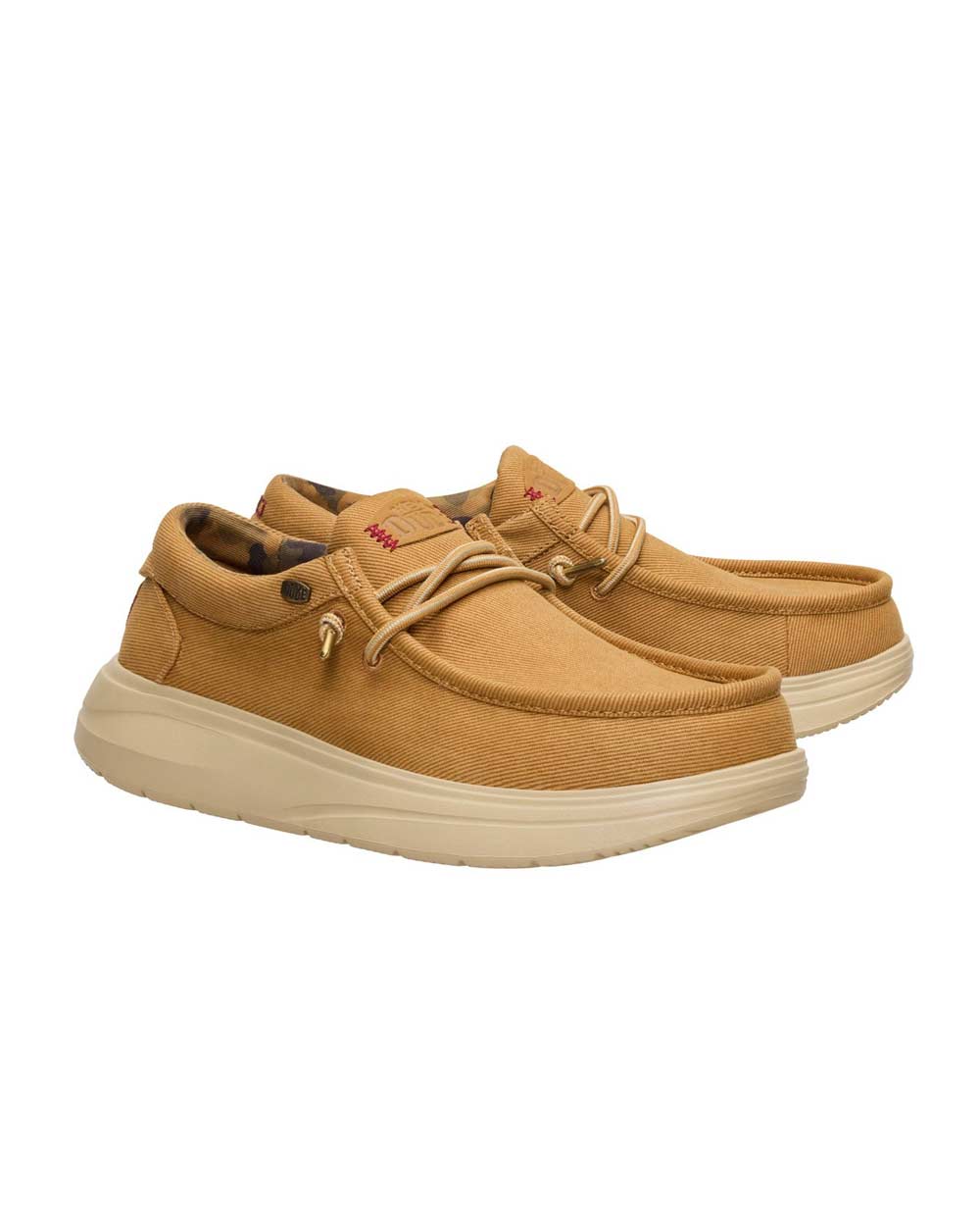 HEY DUDE Stringata Hey Dude uomo Wally 45113 marroni 45113 2LS WALLY COMF 