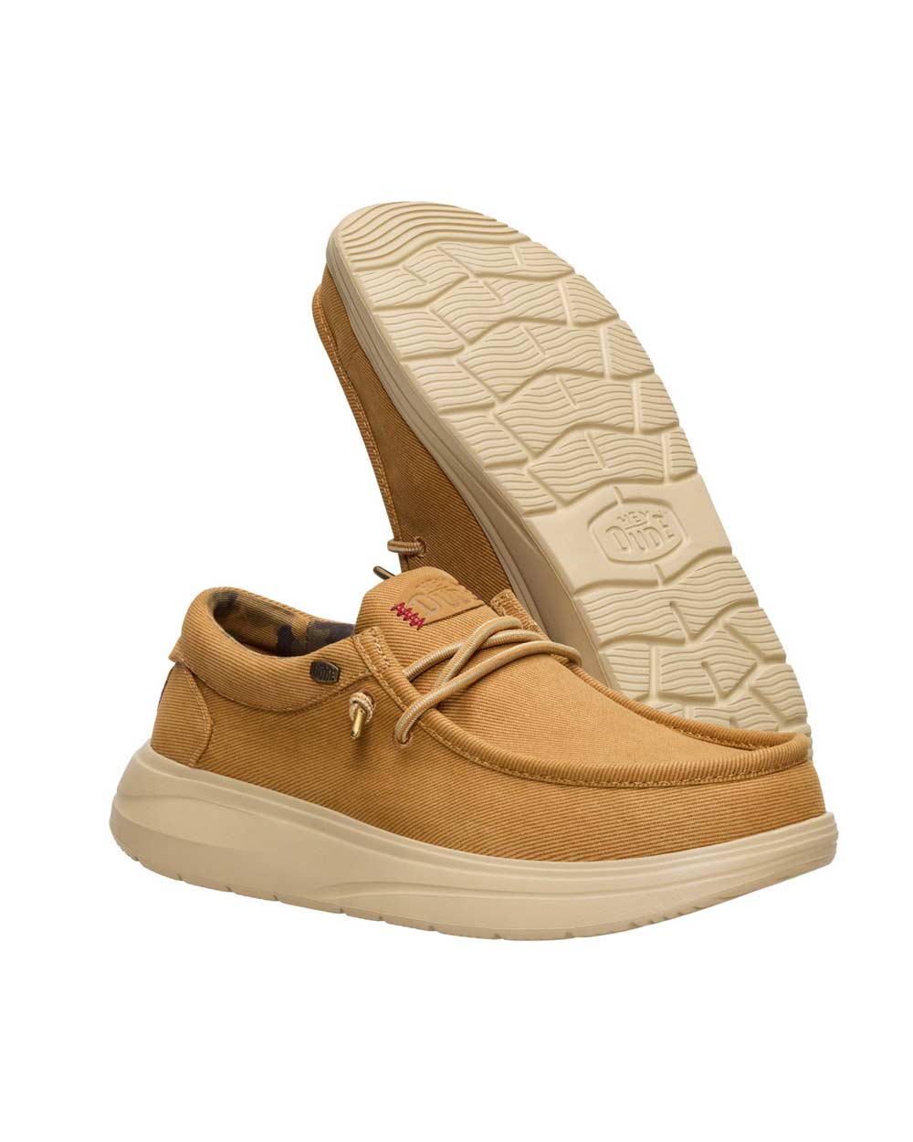 HEY DUDE Stringata Hey Dude uomo Wally 45113 marroni 45113 2LS WALLY COMF 