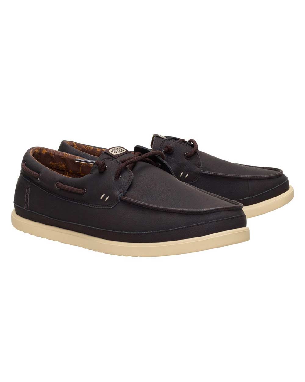 HEY DUDE Mocassini Hey Dude uomo Harbor 45139 mole brown 45139 2ID HARBOR LO CLASSIC 