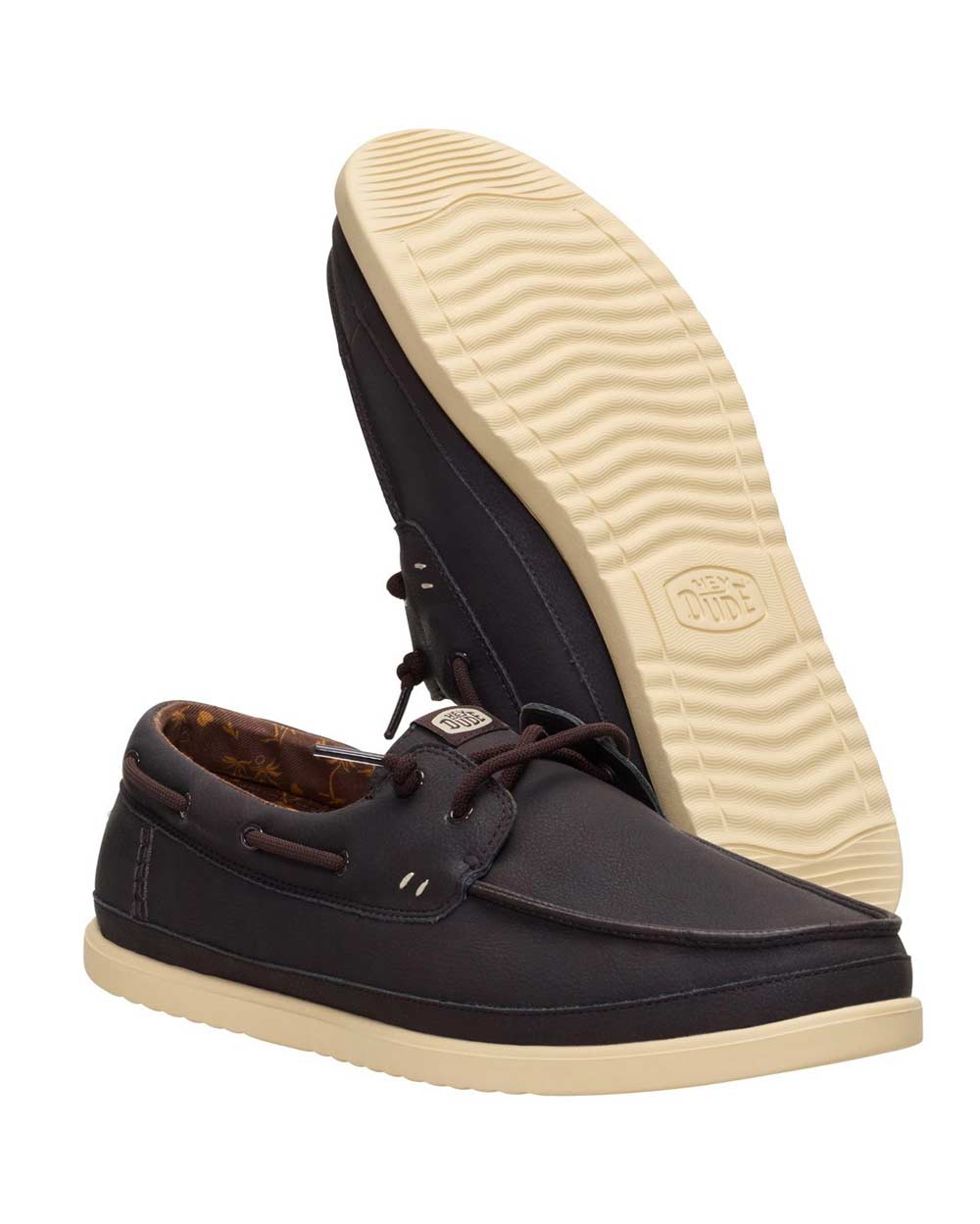 HEY DUDE Mocassini Hey Dude uomo Harbor 45139 mole brown 45139 2ID HARBOR LO CLASSIC 