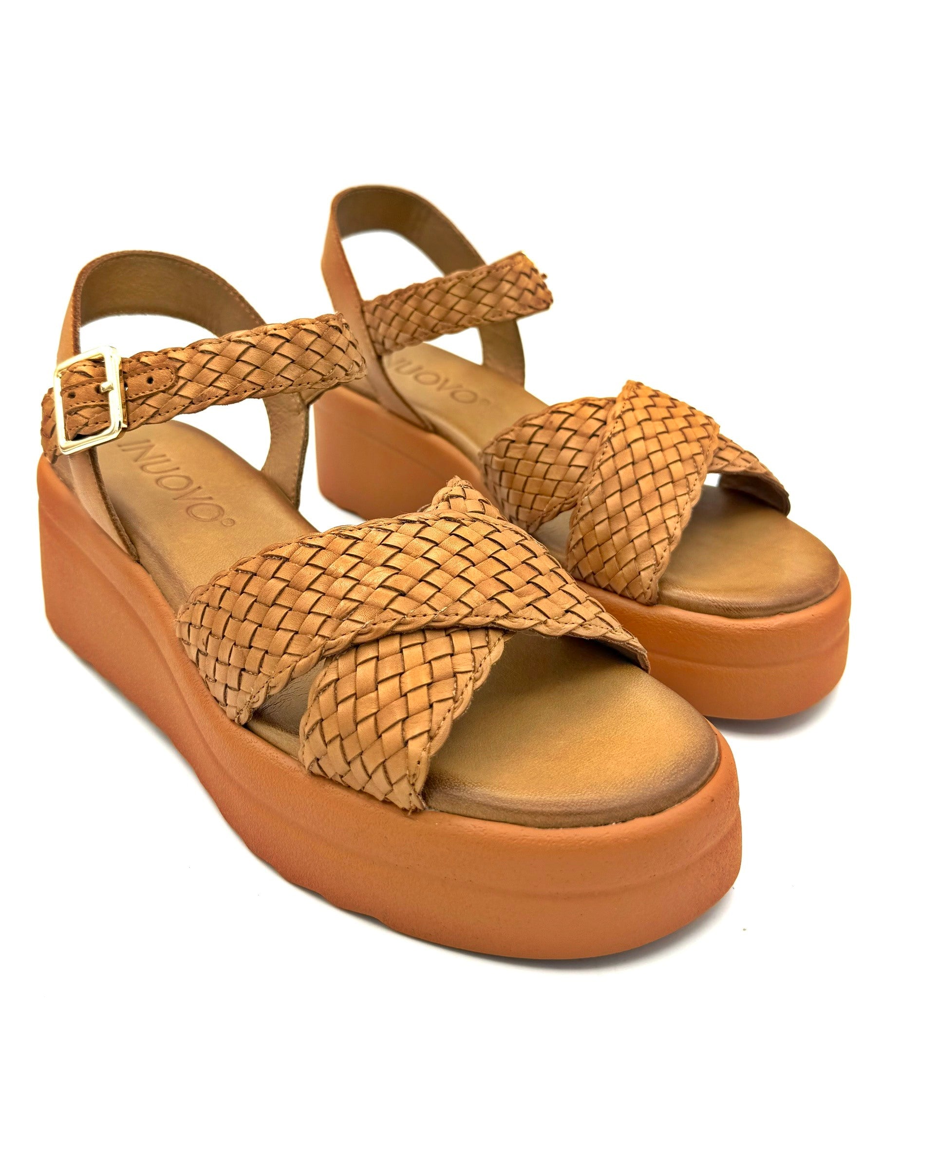 INUOVO sandalo Inuovo a99020 coconut A99020 COCONUT 