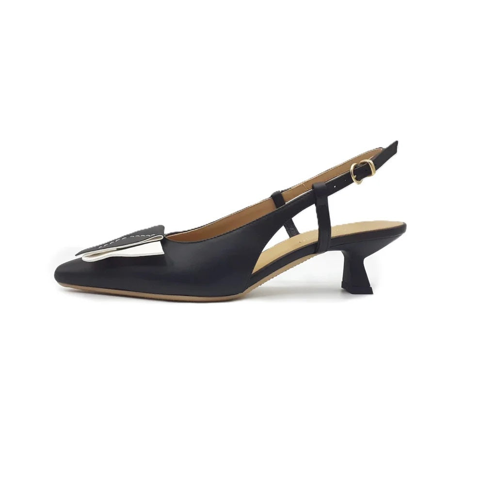 LORENZO MARI Slingback Lorenzo Mari donna Cindy nero CINDY 06 NAPPA PORTOS 