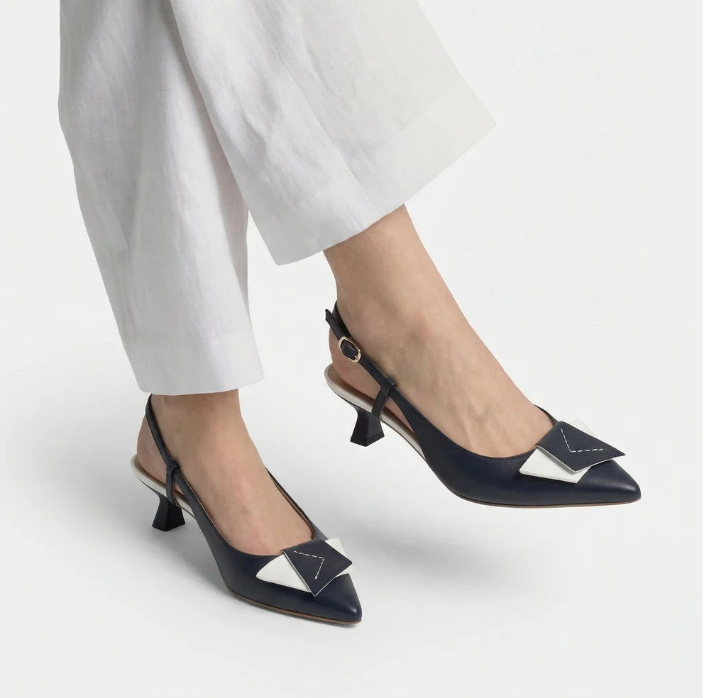 LORENZO MARI Slingback Lorenzo Mari donna Cindy nero CINDY 06 NAPPA PORTOS 