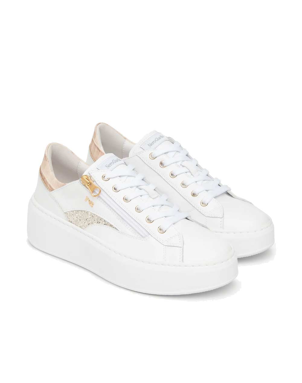 NEROGIARDINI Sneakers NeroGiardini donna E615290D bianca E615290D 707 CILE BIANCO 