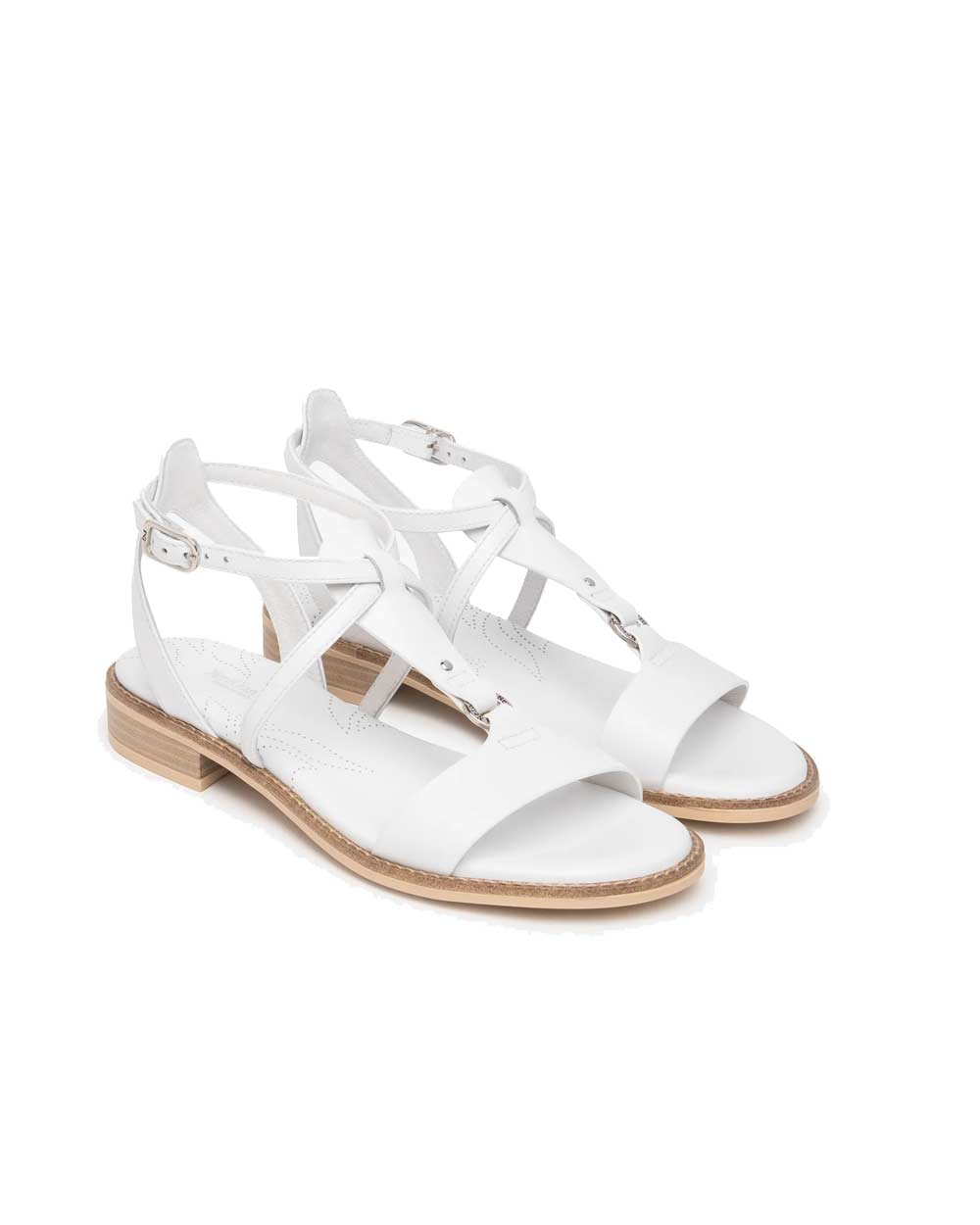 NEROGIARDINI Sandali NeroGiardini donna E615895D bianchi E615895D 707 LOIRA BIANCO 