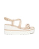 Sandali NeroGiardini donna E615953D lino