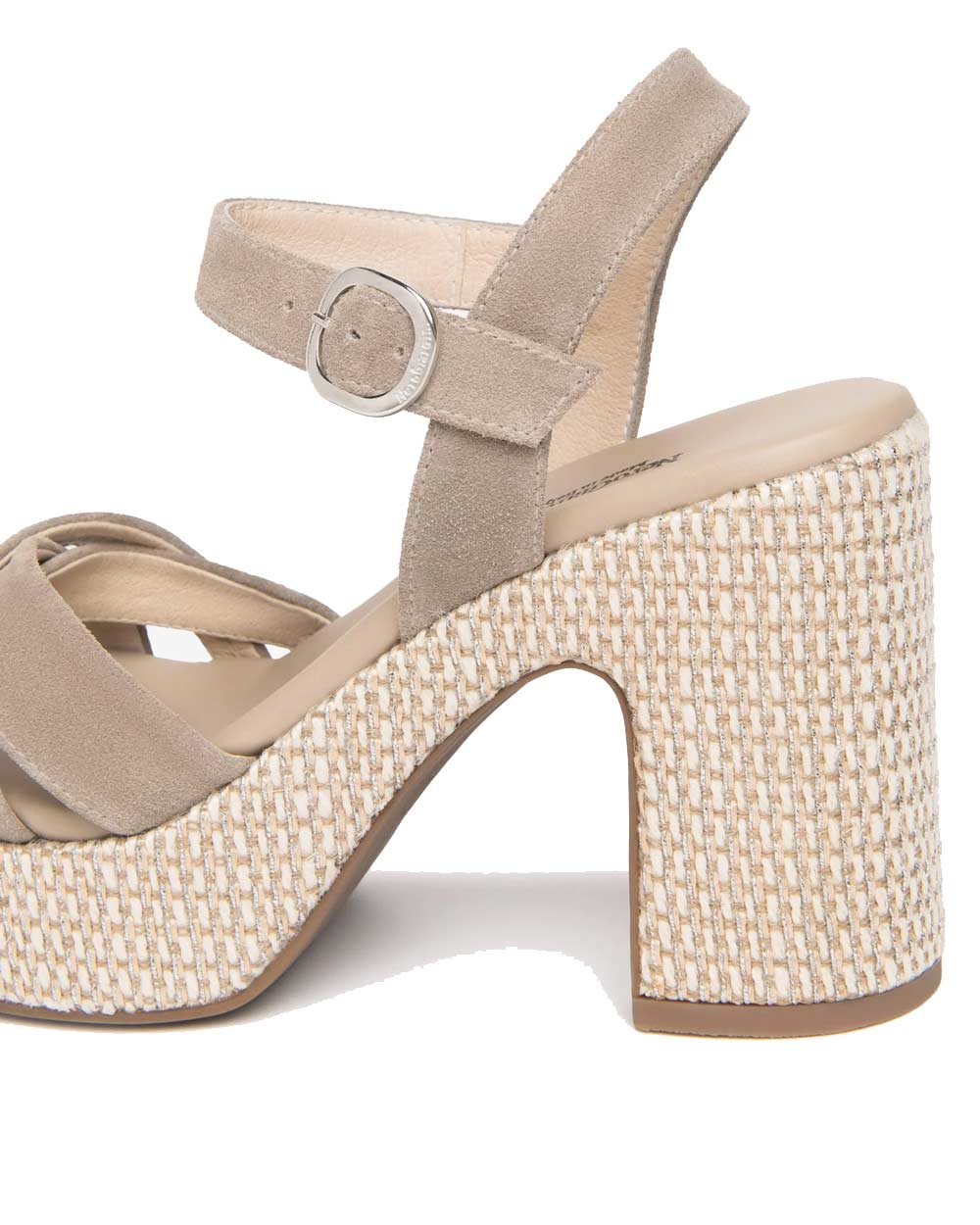 NEROGIARDINI Sandali NeroGiardini donna E616070D creta E616070D 451 VELOUR CRETA 