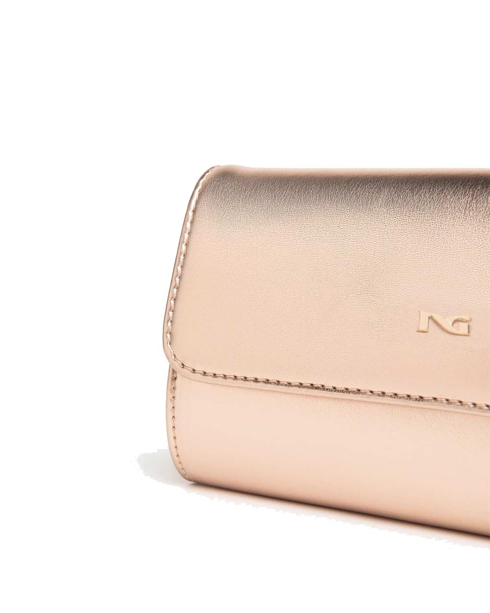 NEROGIARDINI BORSE Pochette Nerogiardini donna E443702DE sandalo E443702DE 434 T.LAMINATO SANDALO 