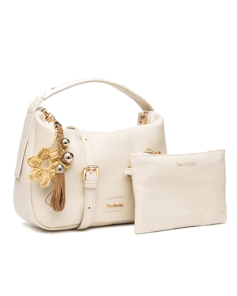 NEROGIARDINI BORSE Borsa Nerogiardini donna E644143D panna E644143D 704 DOLLARO PANNA 