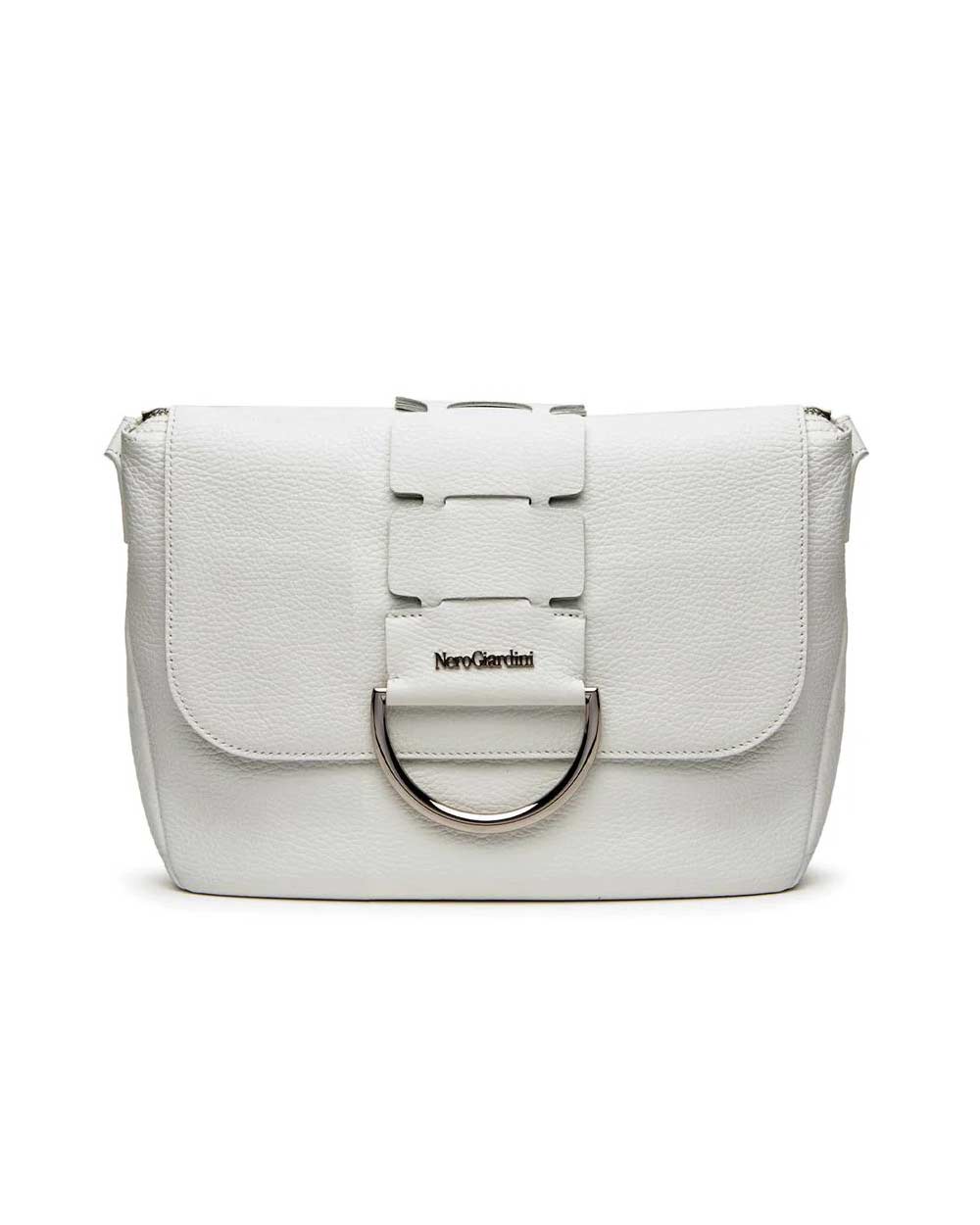 NEROGIARDINI BORSE Borsa Nerogiardini donna E644162D bianca<BR/> E644162D 707 DOLLARO BIANCO 