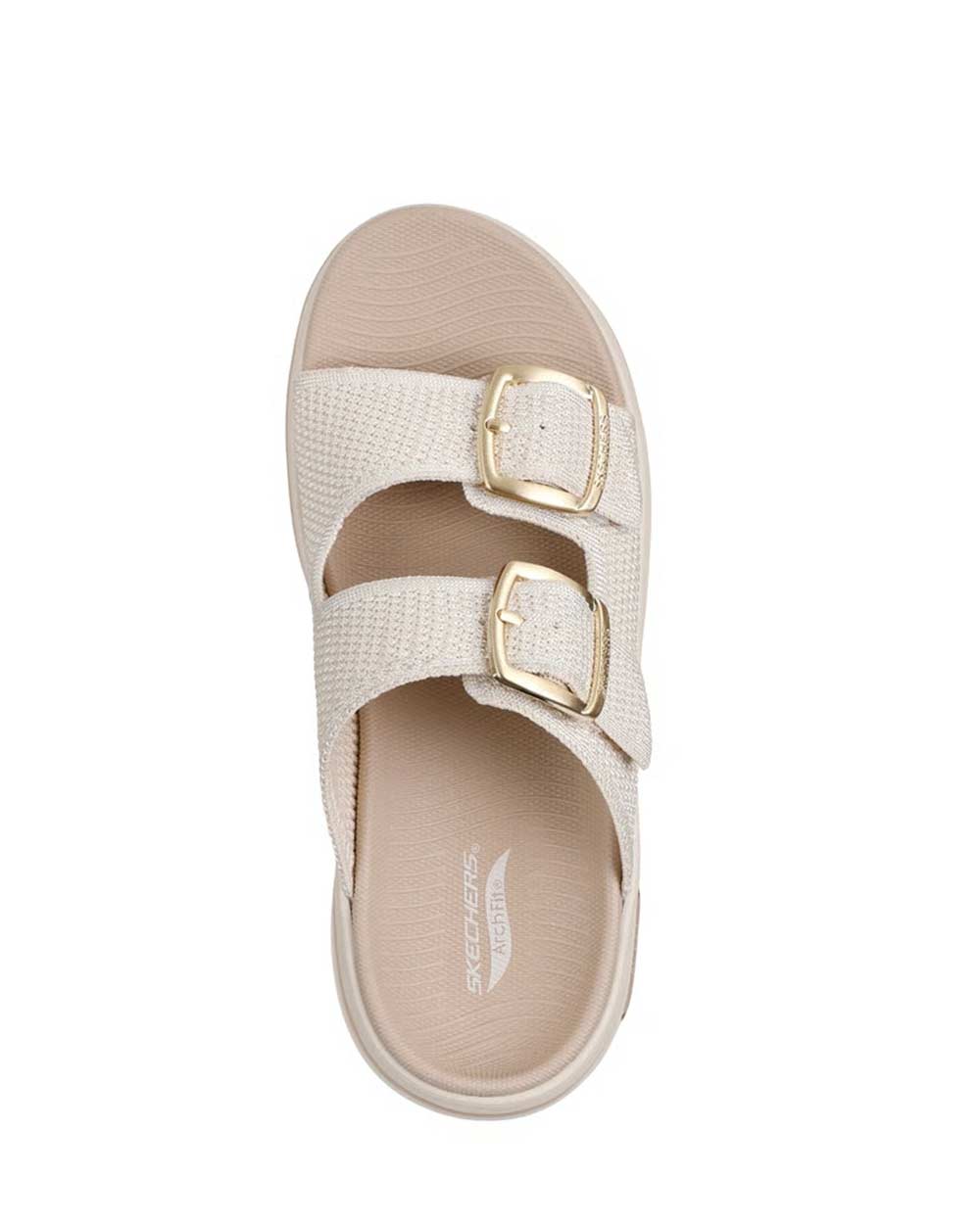 SKECHERS Sandali Skechers donna 140871 natural 140871 NAT GO WALK ARCH FIT 2.0 