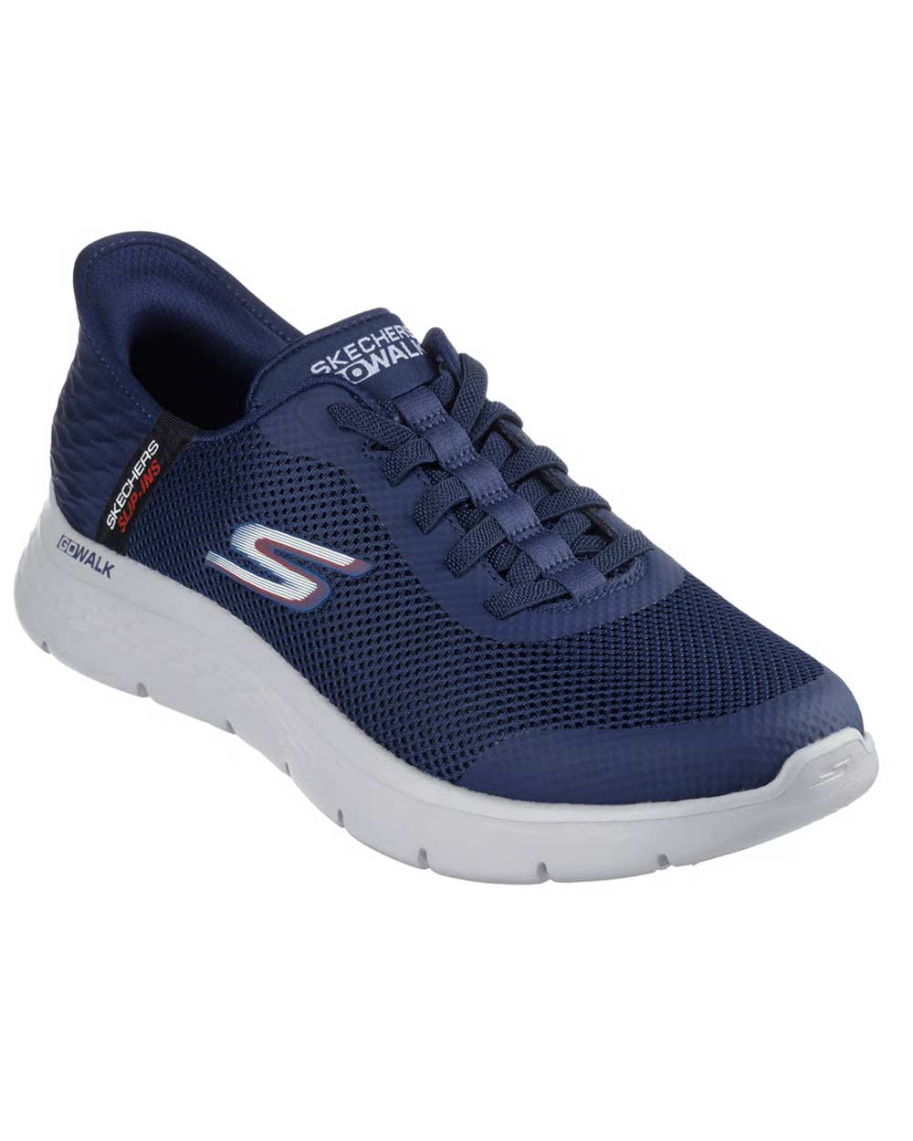 SKECHERS Sneakers Skechers uomo 216324 Go walk blu 216324 NVY HANDS UP - GO WALK FLEX 