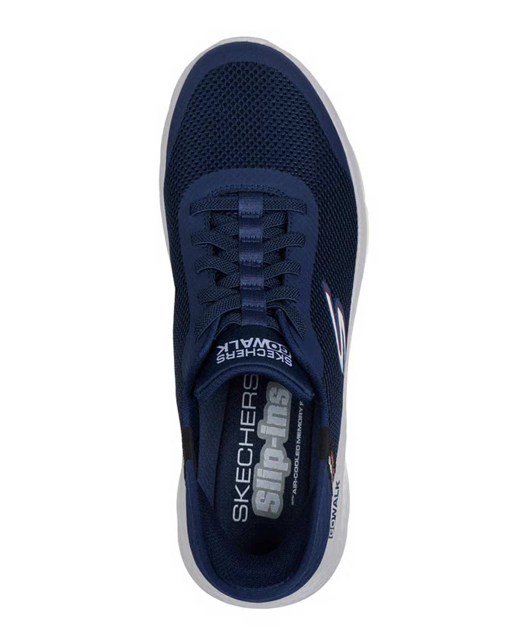 SKECHERS Sneakers Skechers uomo 216324 Go walk blu 216324 NVY HANDS UP - GO WALK FLEX 