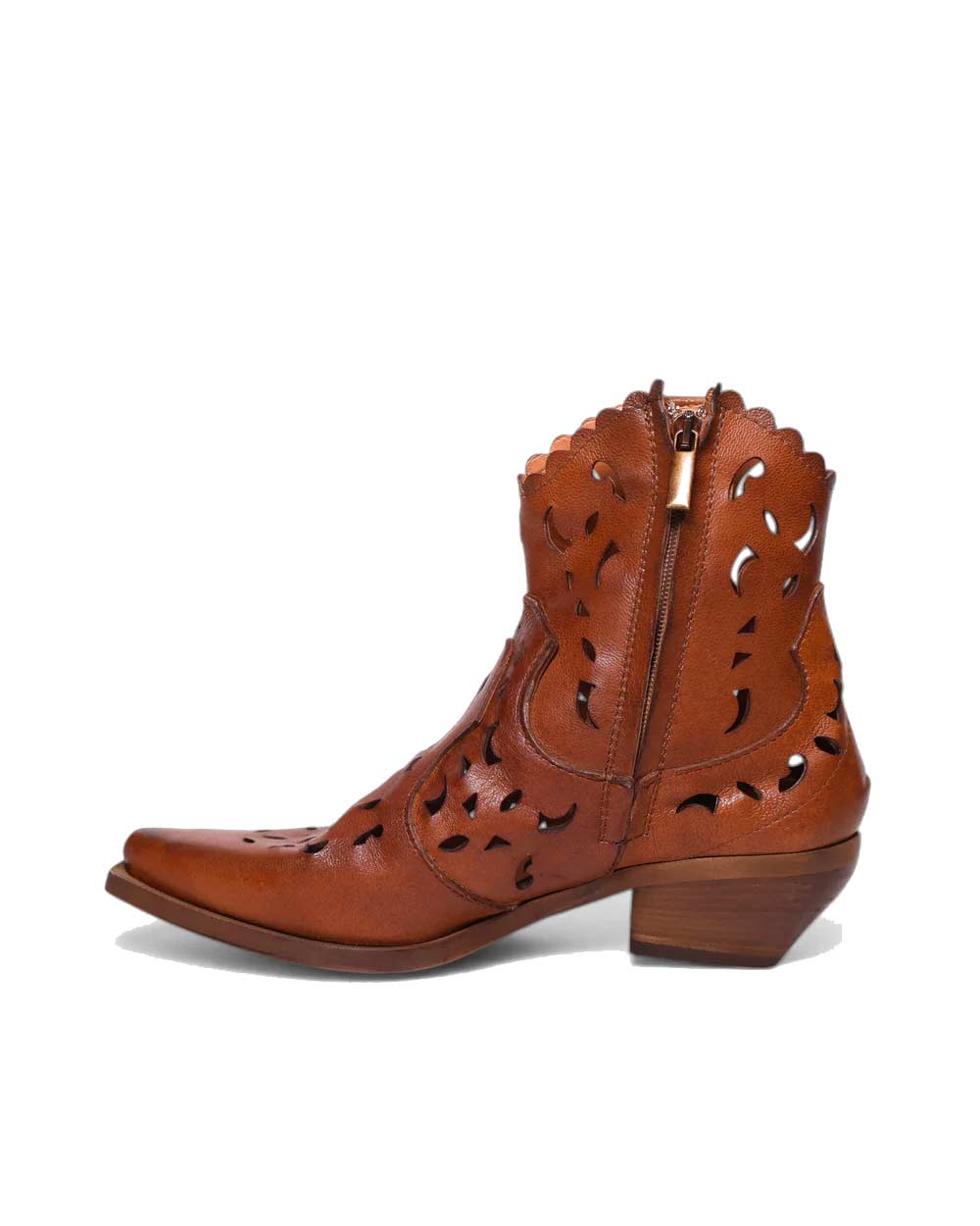 ZOE Camperos Zoe donna LAILA02 cuoio intaglio western<BR/><BR/> LAILA02 BUF. LAS CUOIO 