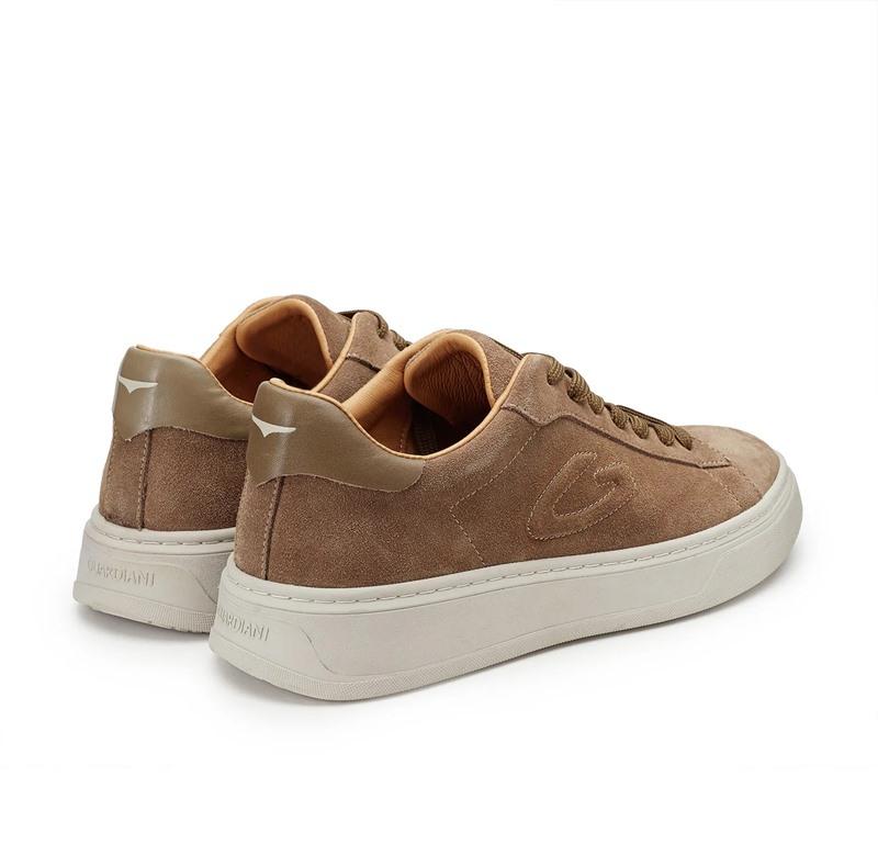 GUARDIANI Sneakers guardiani uomo new era 318100 taupe AI AGM318100 SUEDE TAUPE 