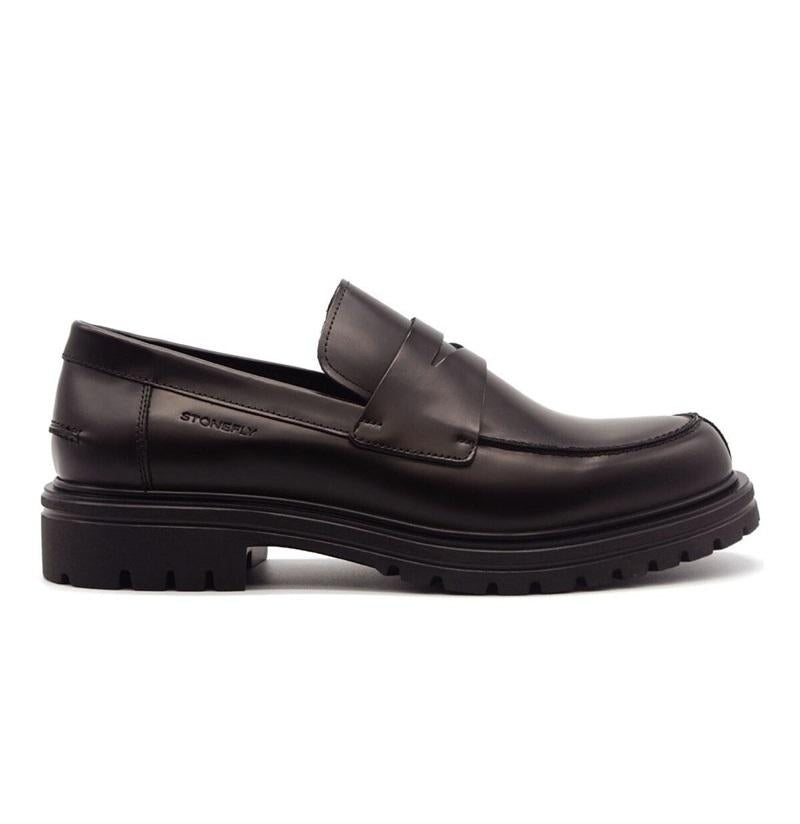 STONEFLY Mocassino stonefly uomo 221714 alex 6 brush off pelle coffe AI 221714 M94 ALEX 6 