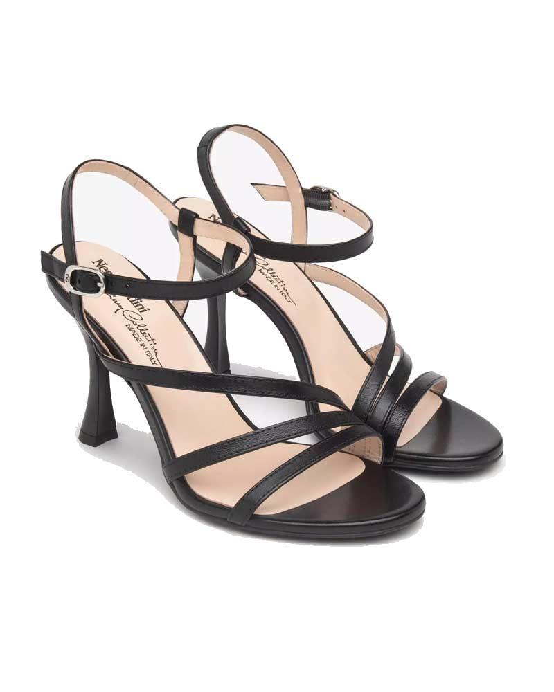 NEROGIARDINI Sandali NeroGiardini donna E513191DE neri E513191DE 100 NAPPA PANDORA NERO 