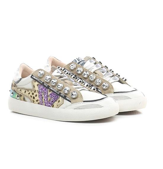 EMANUELLE VEE Sneakers emanuelle vee donna olivia 452p combi A25 452P-500-14 P003 CB MUA 