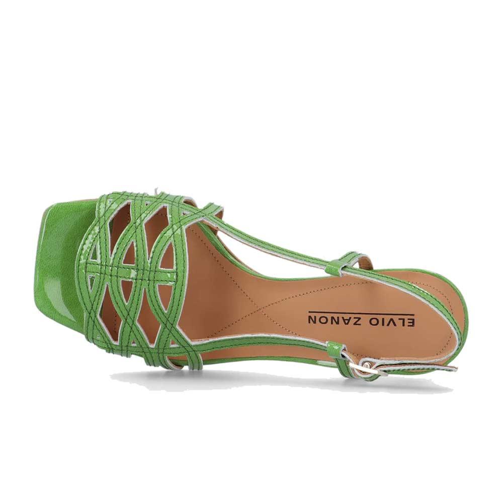 ELVIO ZANON Sandali Elvio Zanon donna Taba Vea verde<BR/> ES0702X ISLA GREEN 