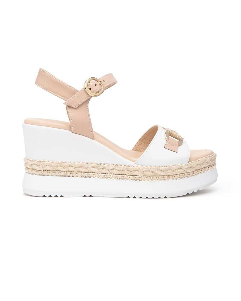 NEROGIARDINI Sandali NeroGiardini donna E513552D bianchi E513552D 707 LOIRA BIANCO 