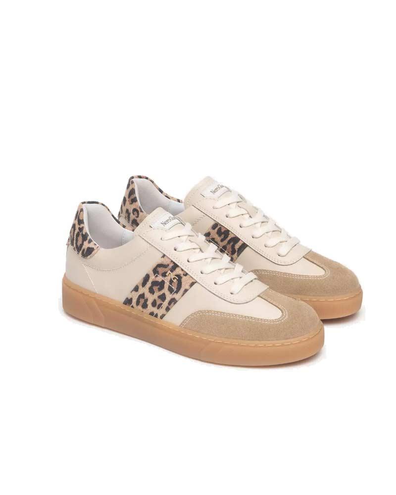 NEROGIARDINI Sneakers NeroGiardini donna E513007D nude E513007D 421 VELOUR NUDO 