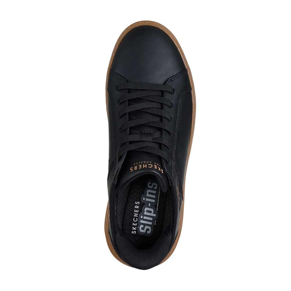 SKECHERS Sneakers Skechers uomo 183177 nero naturale 183177 BKNT DOUBLE VENTED 