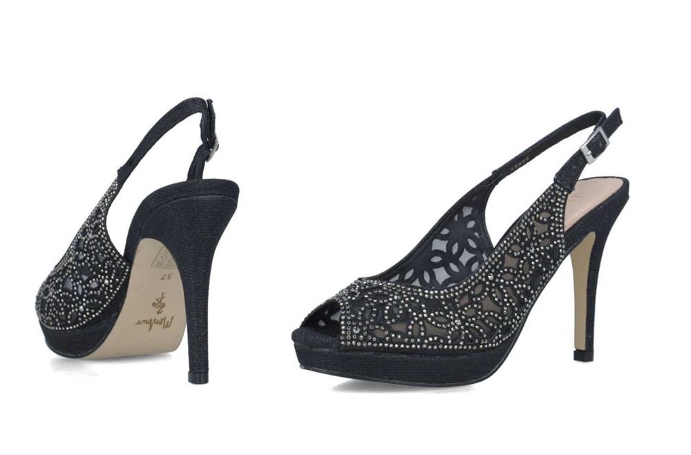 MENBUR Sandali Menbur donna Canopus 23968 nero 23968 0001 NERO 