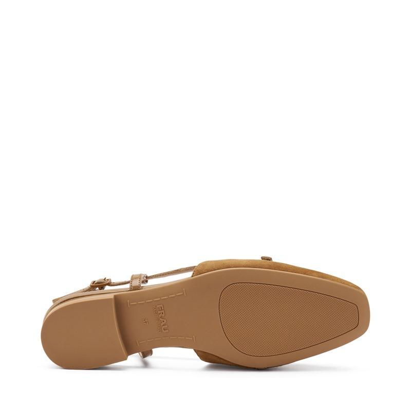 FRAU Chanel frau donna 91d6 sese brown pelle p25 91D6 DAINO SELLA 